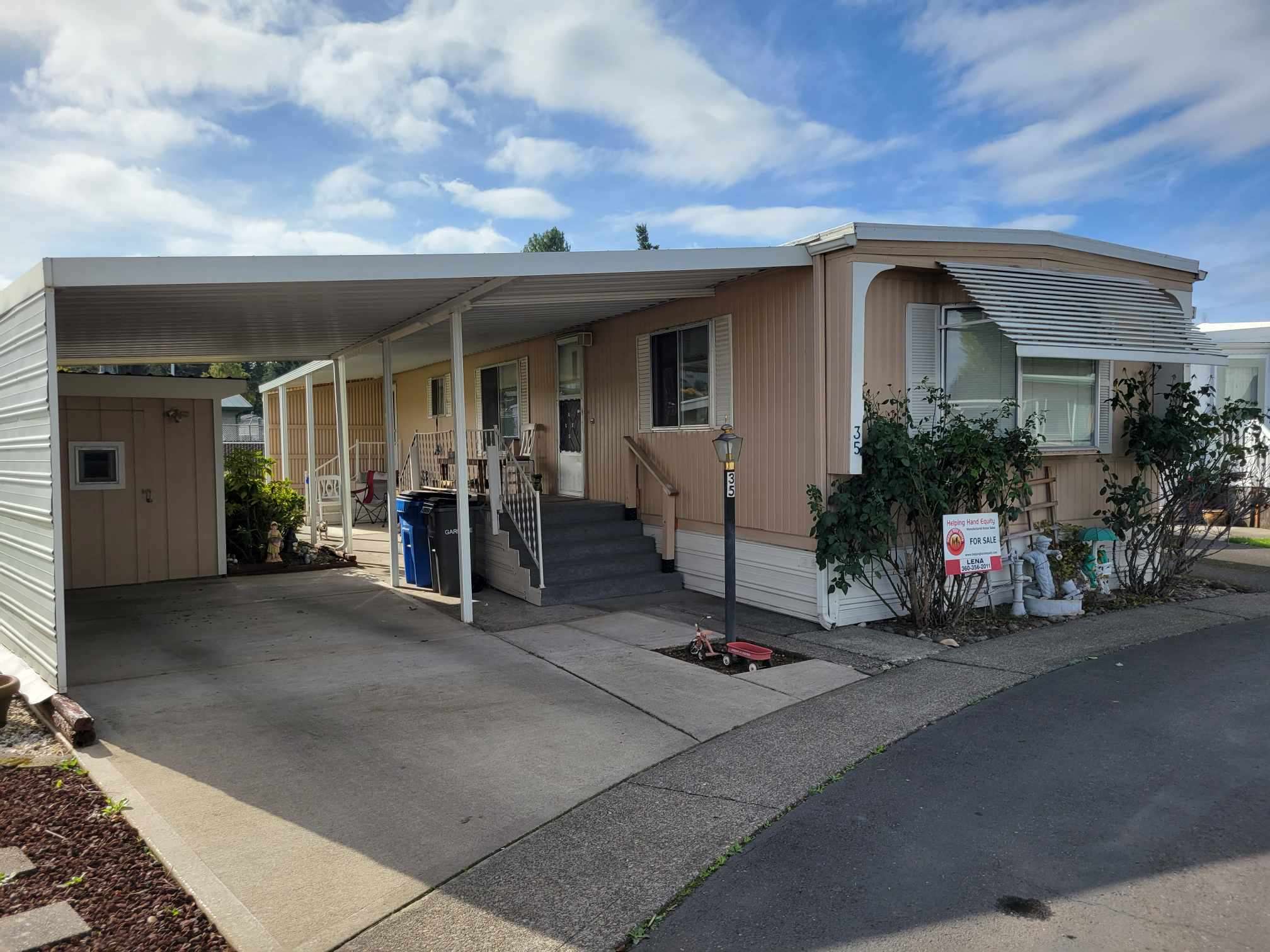 mobile home for sale vancouver helping hand equity